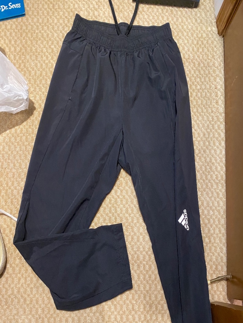 Adidas HN8529 adidas Mens Training Aeroready Pants L Black-White